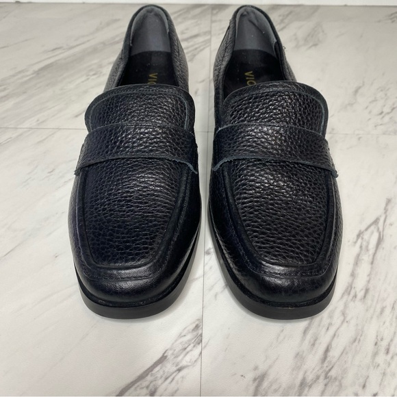 Vionic Sellah Black Leather Loafer 6 1/2 - Picture 9 of 14